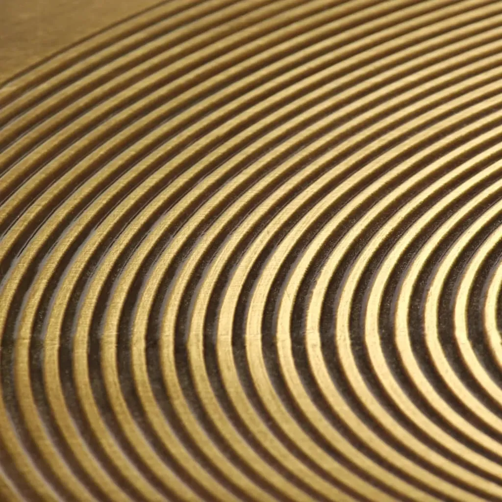 Table Set 2 Pieces Brass-covered MDF Price