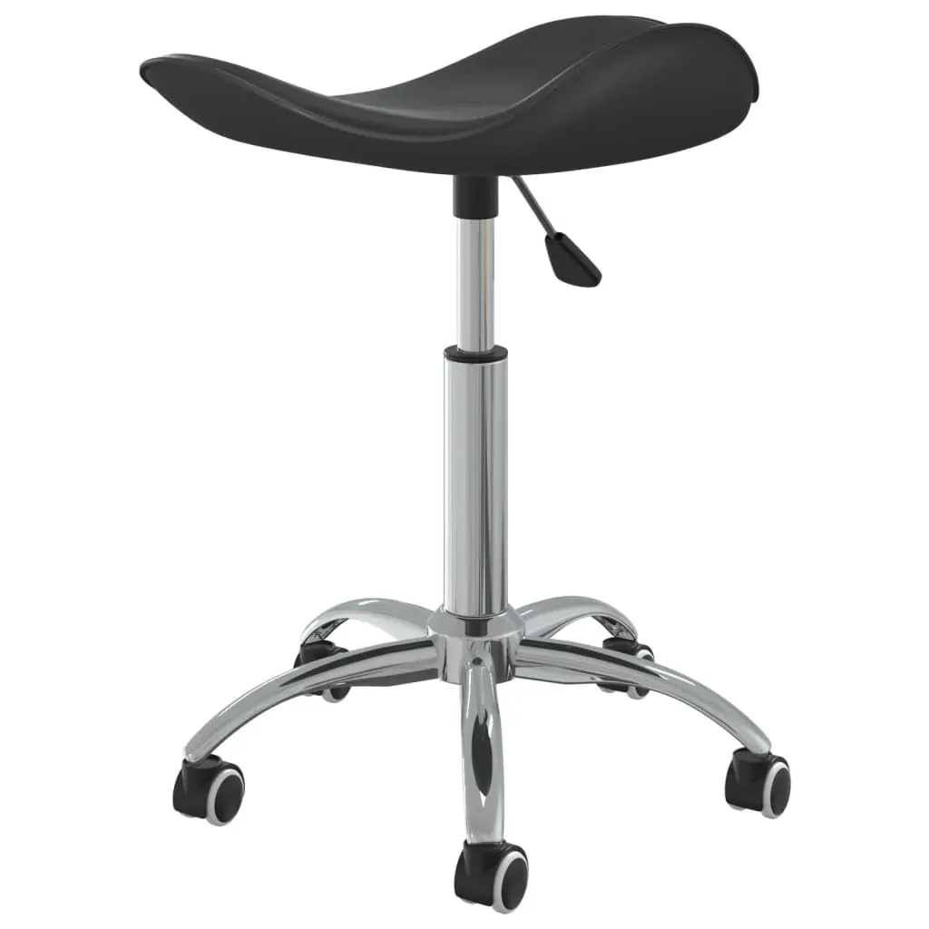 Swivel Dining Chair Black Faux Leather Price