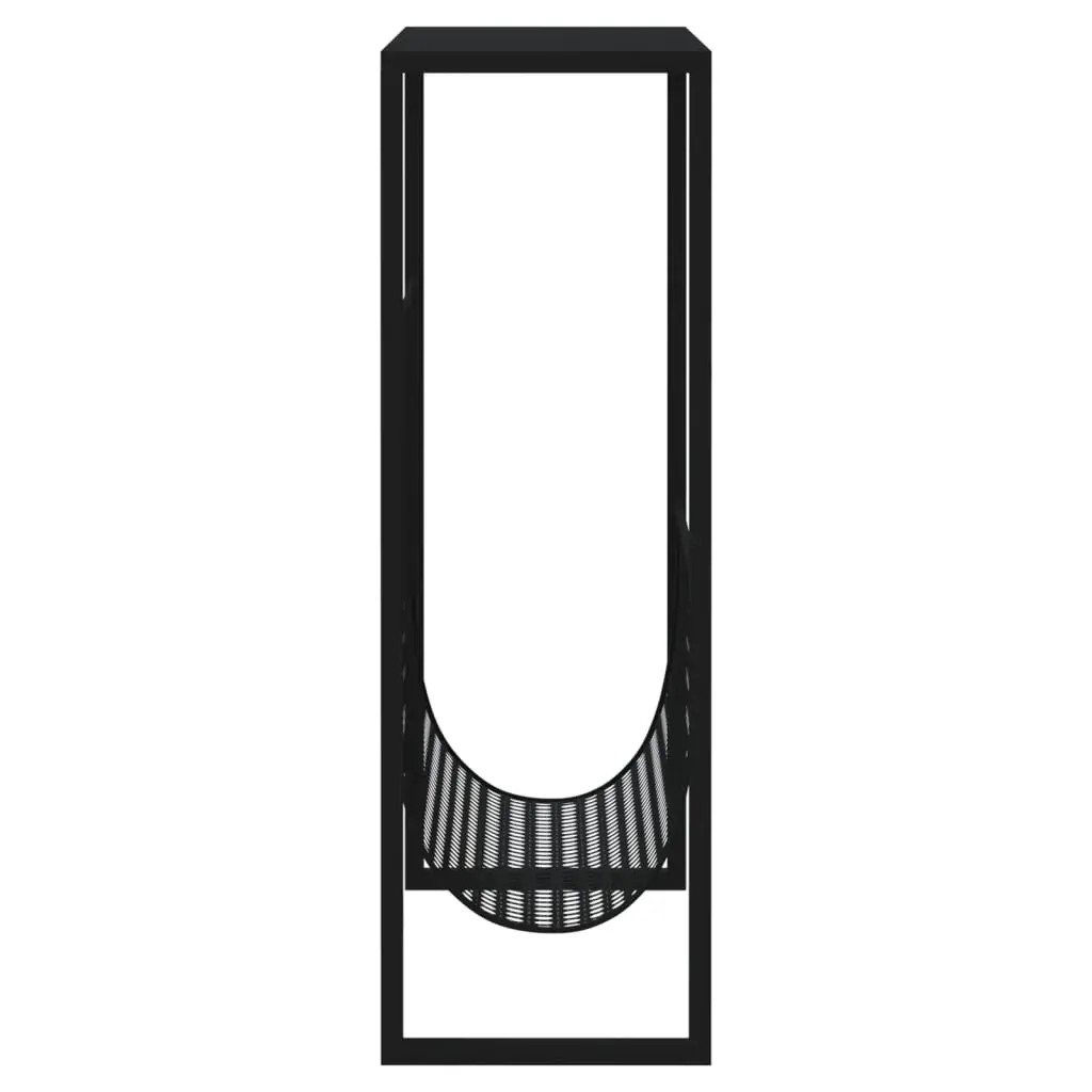Magazine Rack Black 35x15x45 cm Steel Price