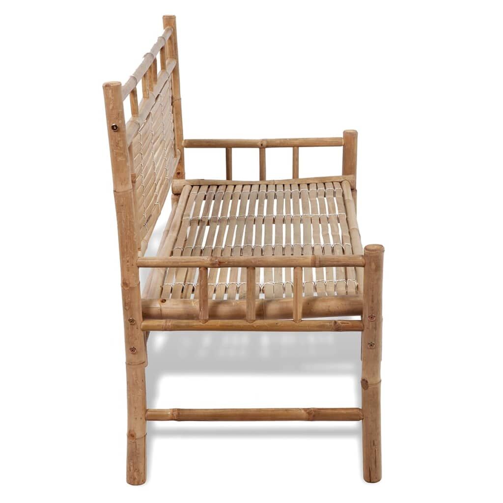Garden Bench 120 cm Bamboo Price
