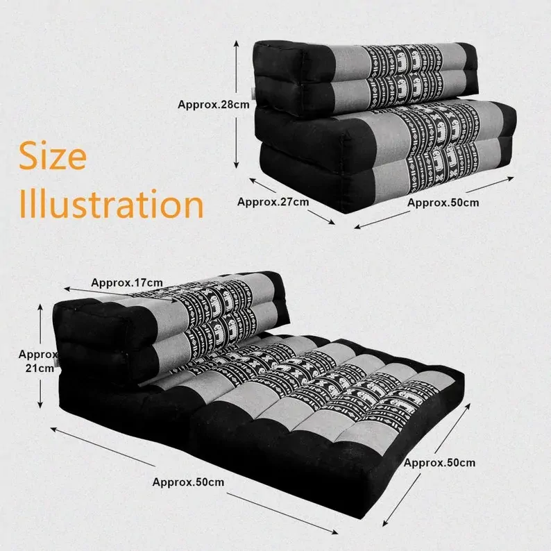 3-Fold Zafu Meditation Cushion Set Medium Size Price