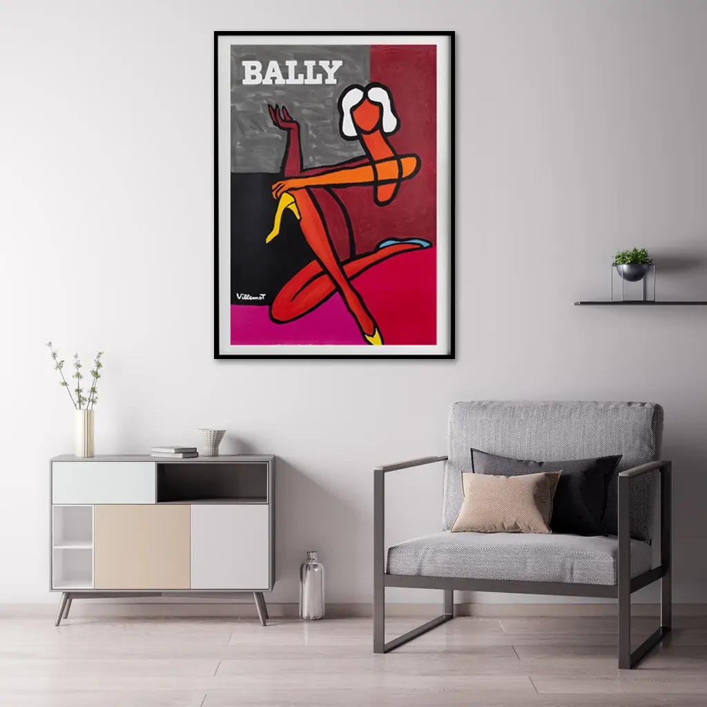 Fashion Woman Black Frame Canvas Wall Art Price