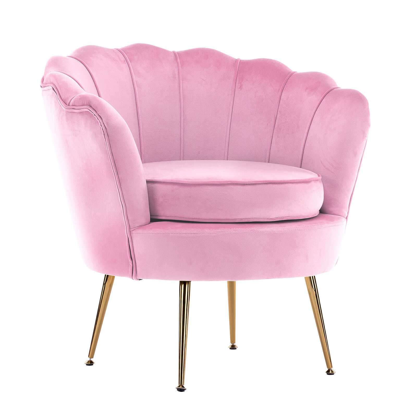 La Bella Shell Scallop Lounge Chair Accent Velvet Price