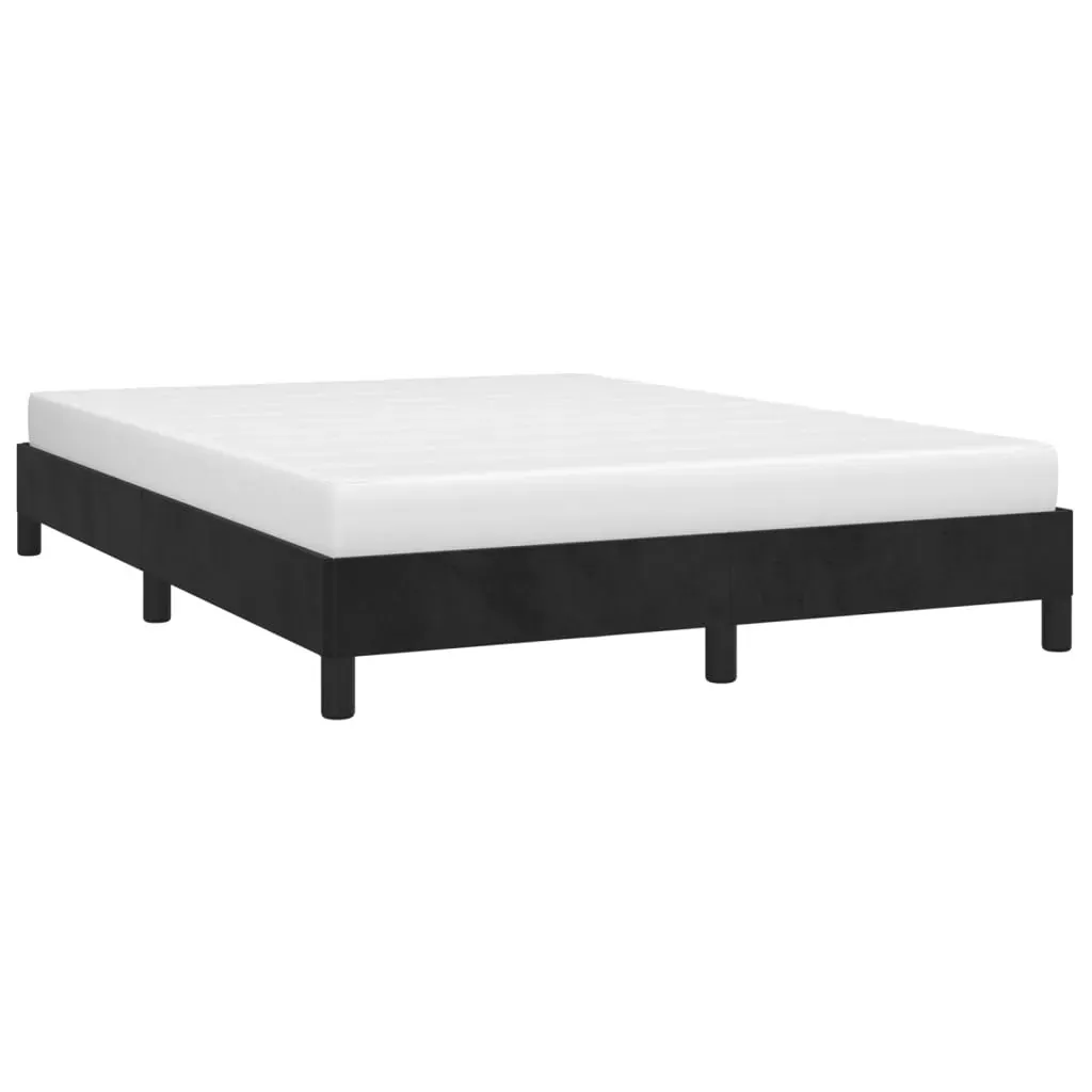 Bed Frame Dark Grey Velvet Price