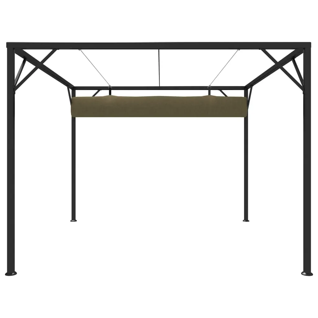 Garden Gazebo with Retractable Roof Canopy Price