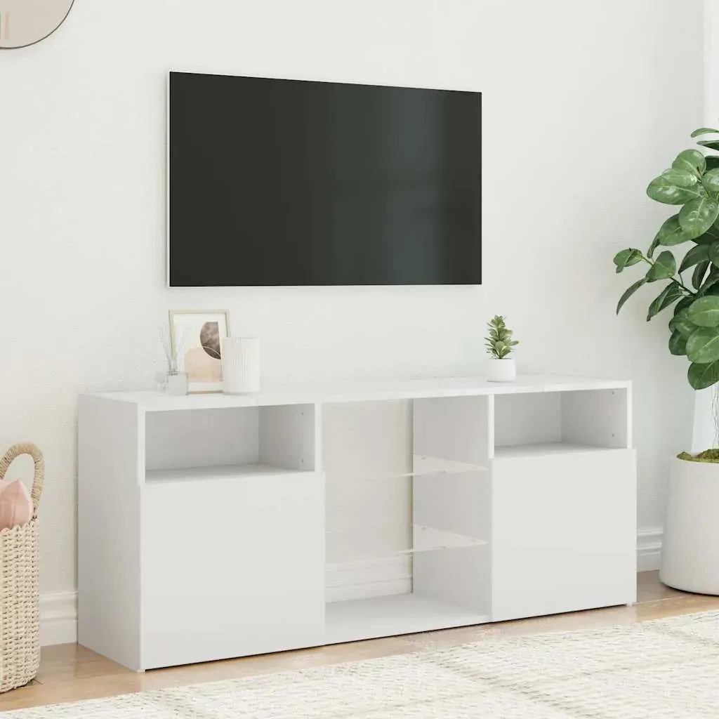 Penzance TV Cabinet with LED Lights 120x30x50 cm Price