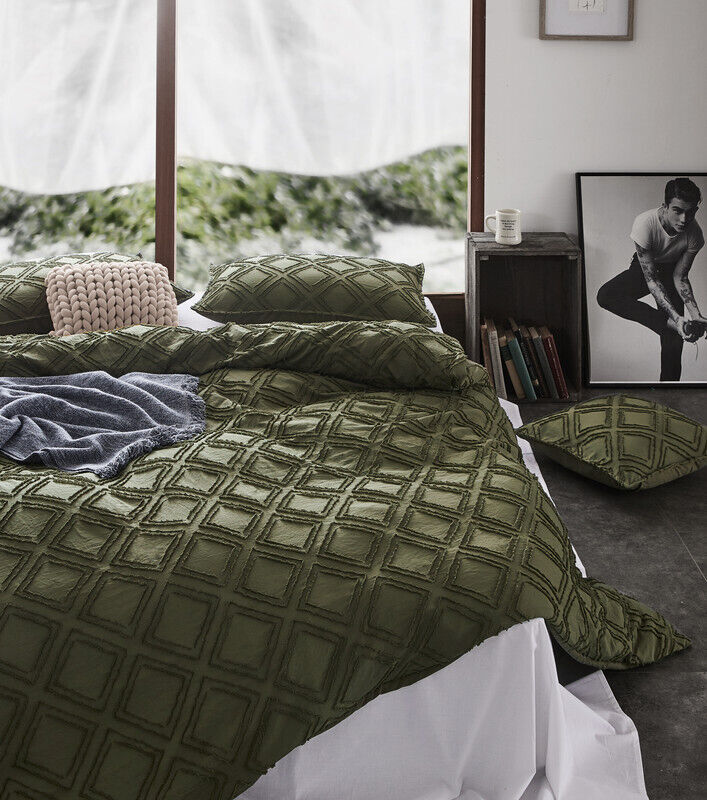 Tufted ultra soft microfiber quilt cover set-single beige Price