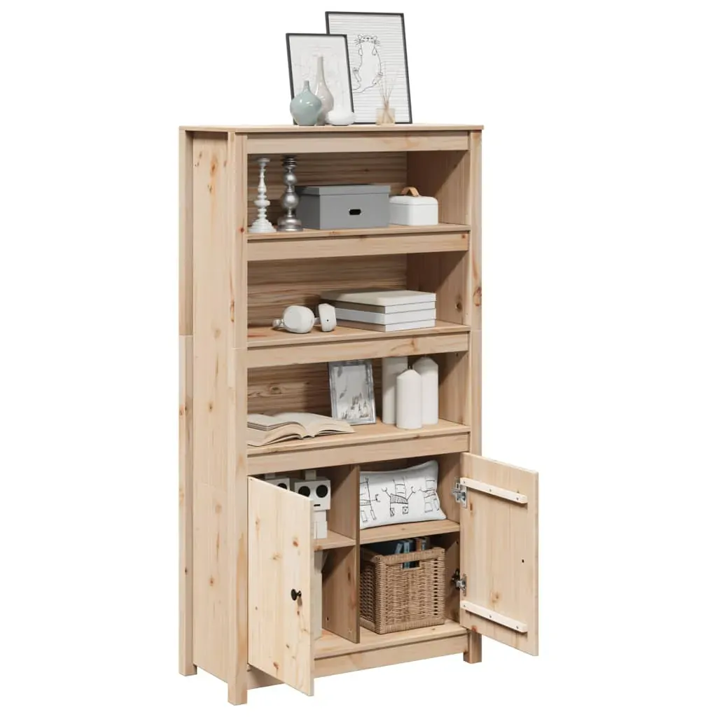 Highboard 80x35x154 cm Solid Pine Wood Price