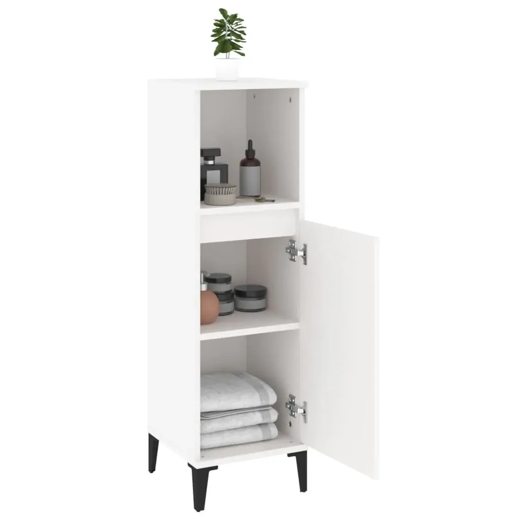 Bathroom Cabinet 30x30x100 cm Engineered Wood Price