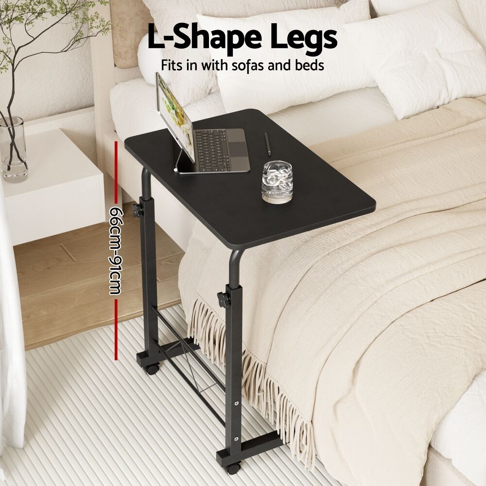 Artiss Laptop Desk Table Adjustable 60CM Black Price