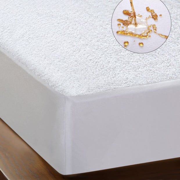 MATTRESS PROTECTOR - WATERPROOF- KING SIZE Price