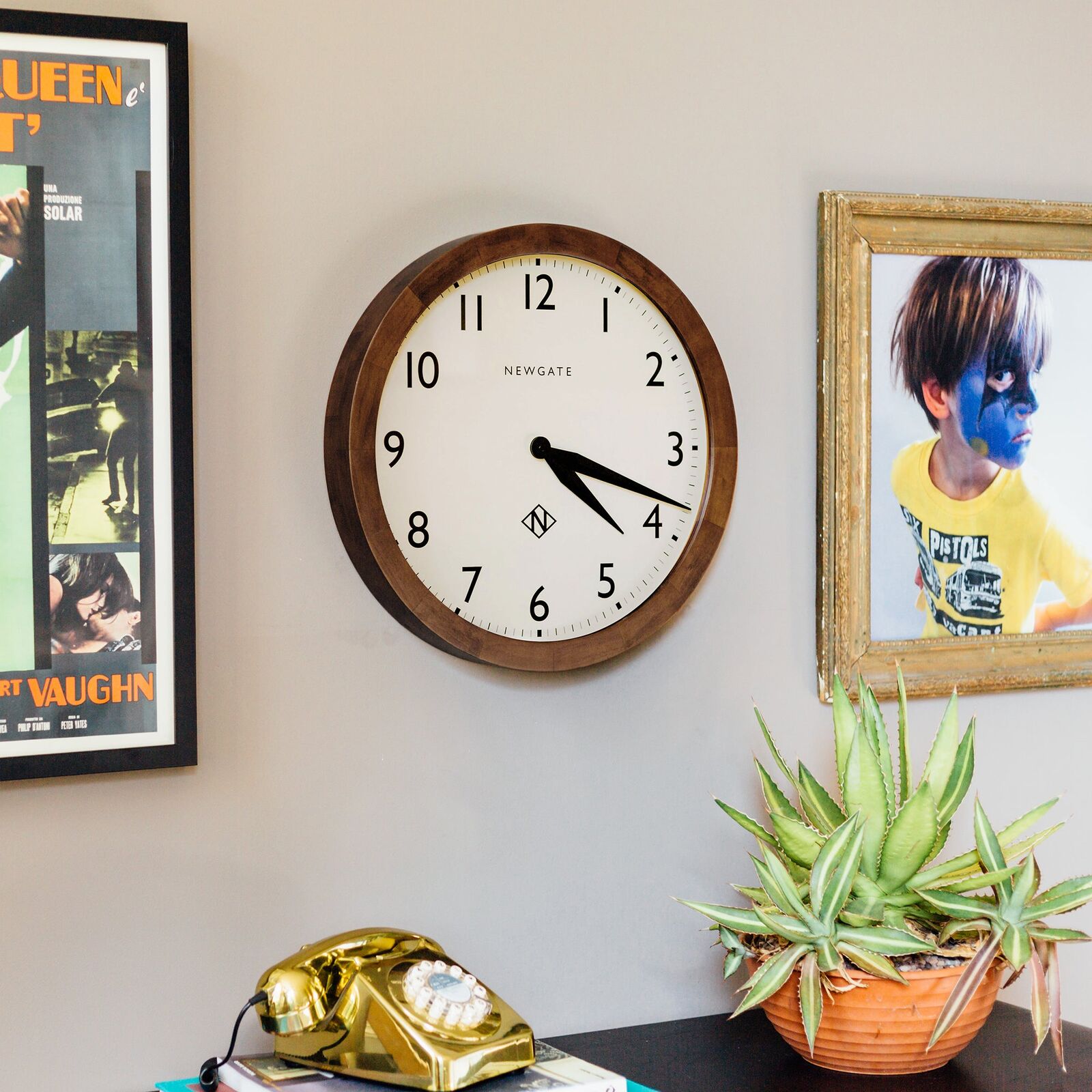 Newgate Wimbledon Clock Solid Wood Price