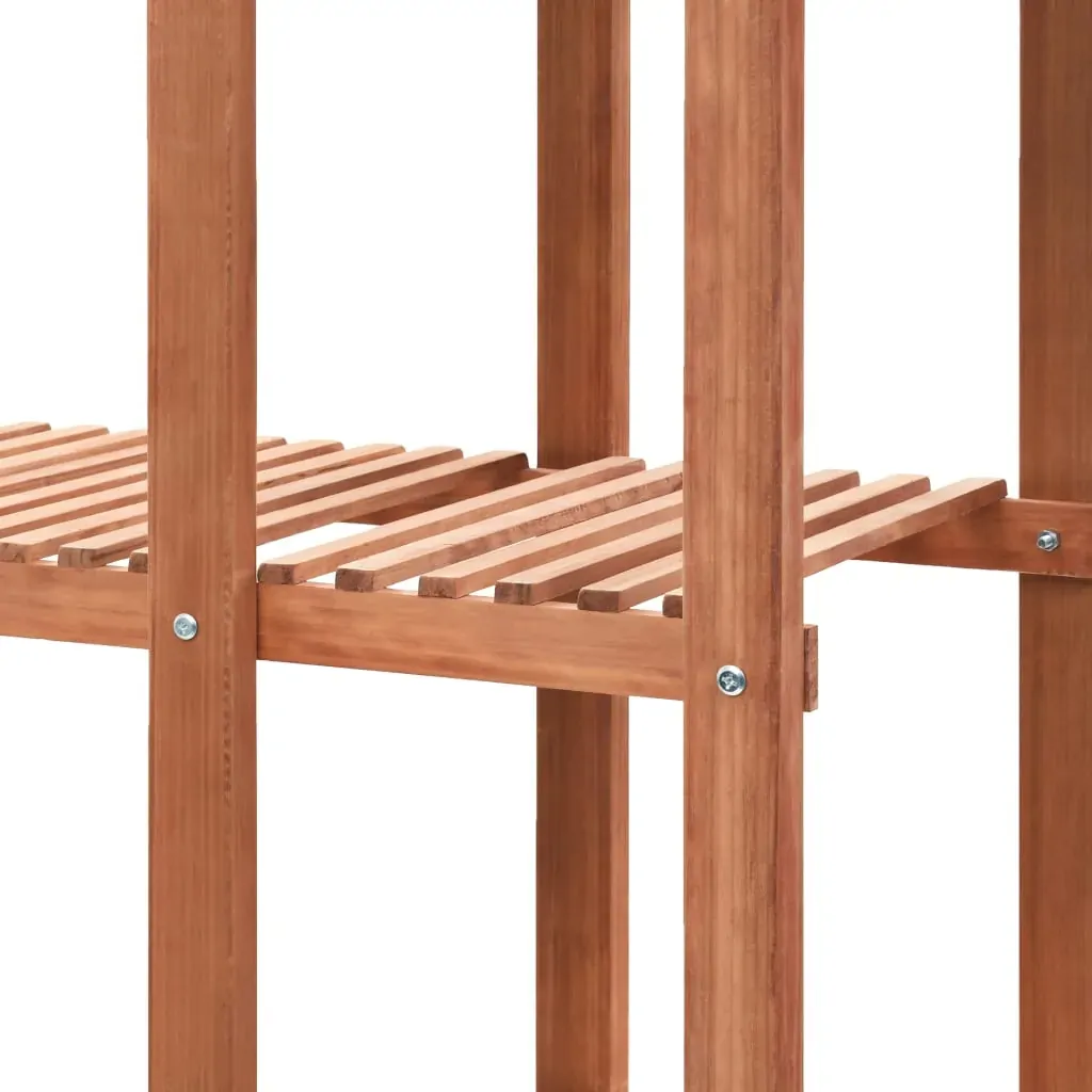 Plant Stand Cedar Wood 86x36x139 cm Price