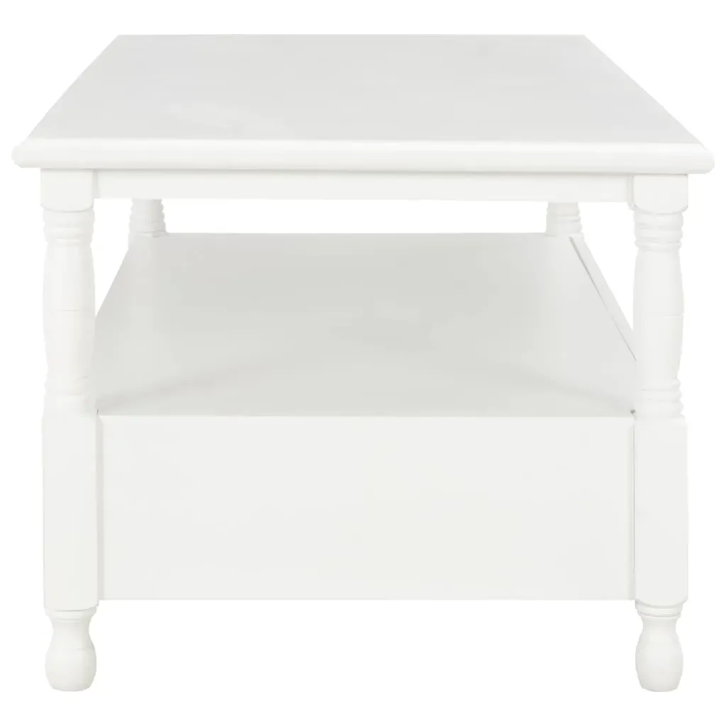 Coffee Table White 100x55x45 cm Wood Price