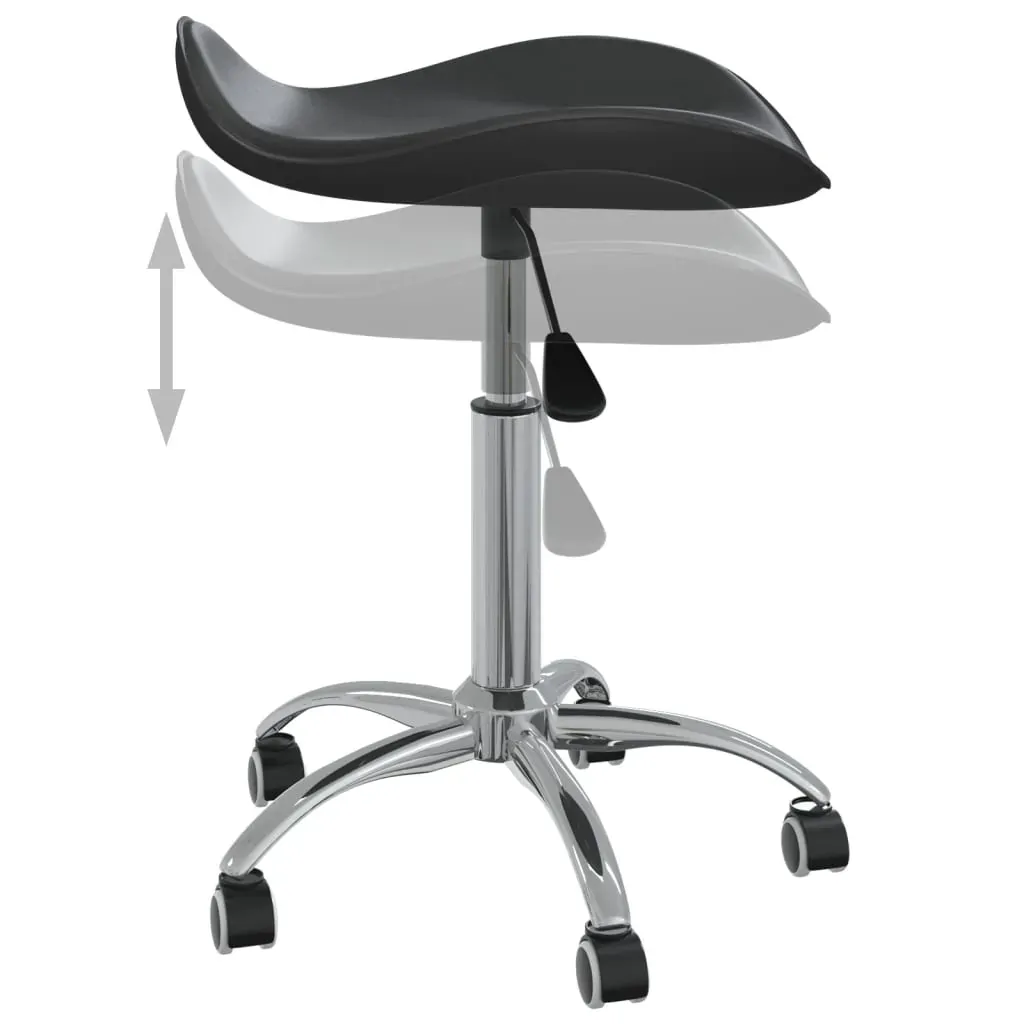Swivel Dining Chair Black Faux Leather Price