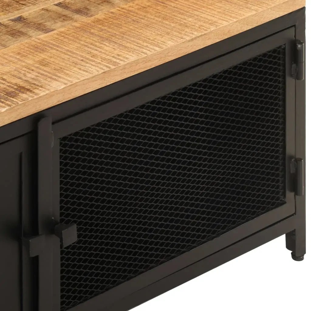 Coffee Table 90x50x37 cm Solid Rough Mango Wood Price