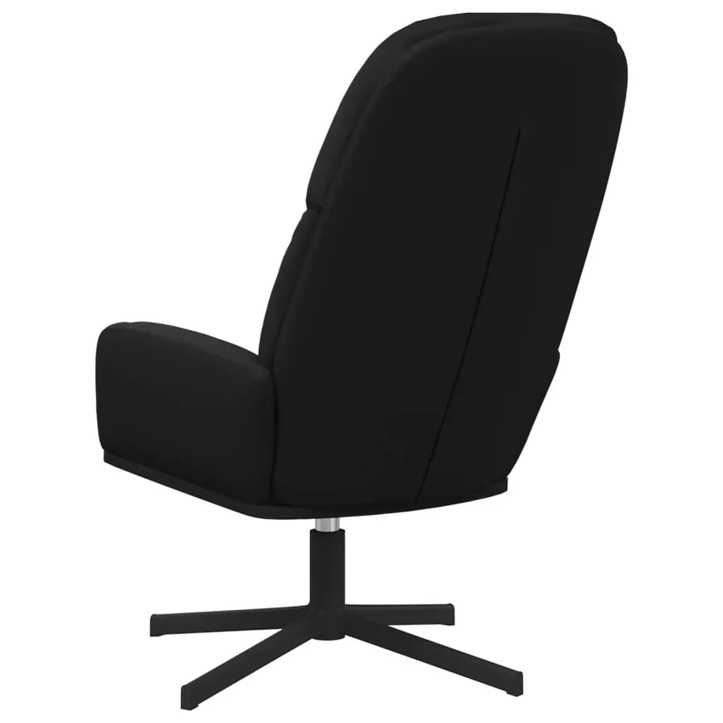 Relaxing Chair Black Faux Leather Price