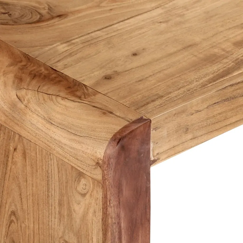 TV Stand 110x33x33 cm Solid Wood Acacia Price