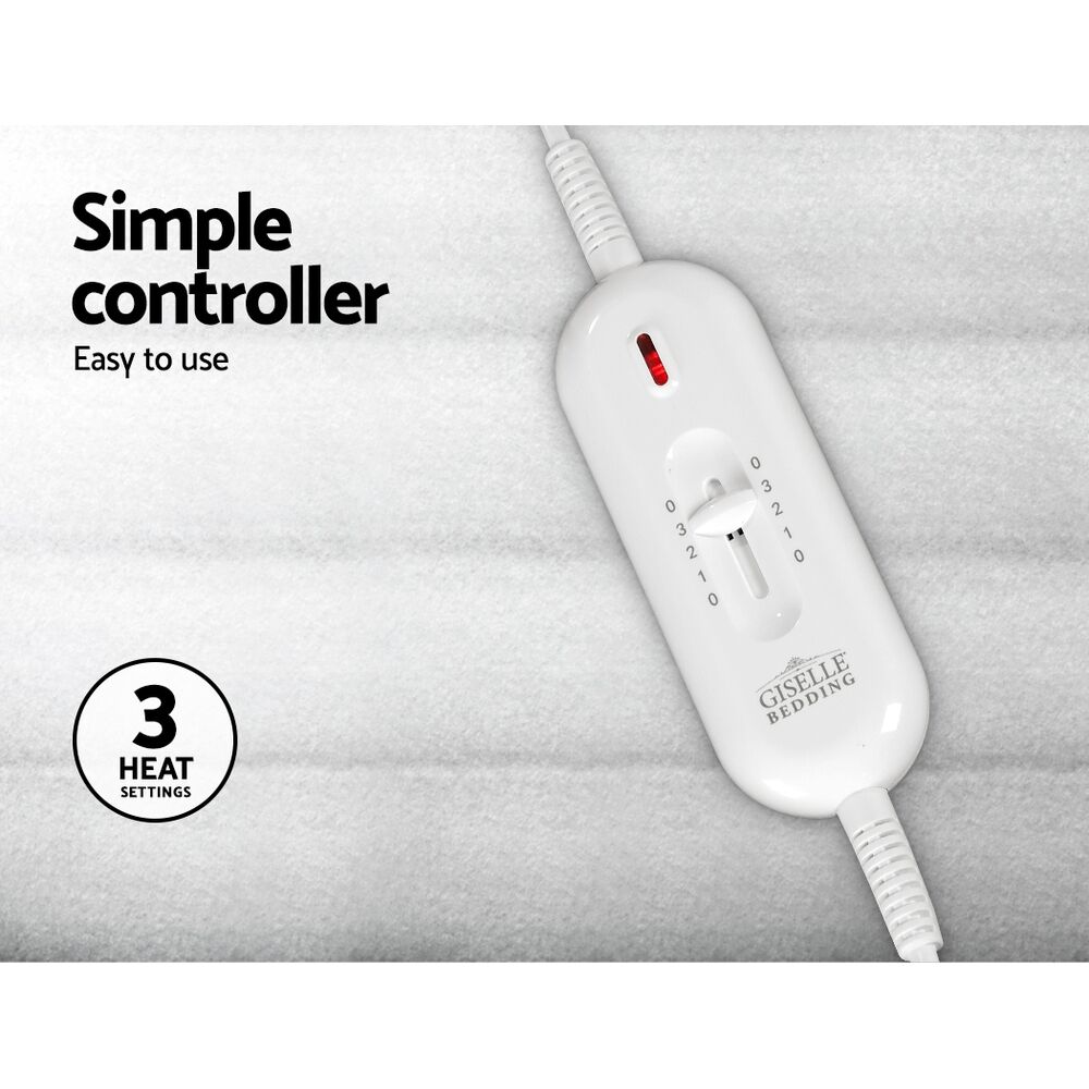 Giselle Bedding Double Size Electric Blanket Polyester Price