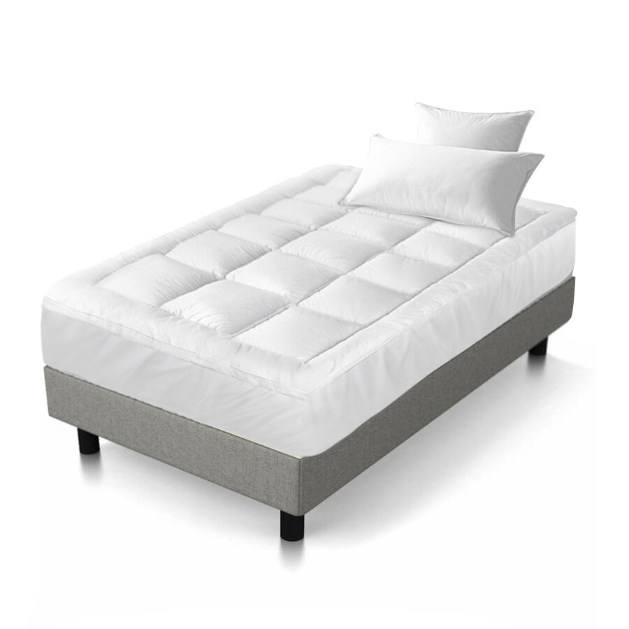 Mattress Topper Bamboo Fibre Pillowtop Protector Price