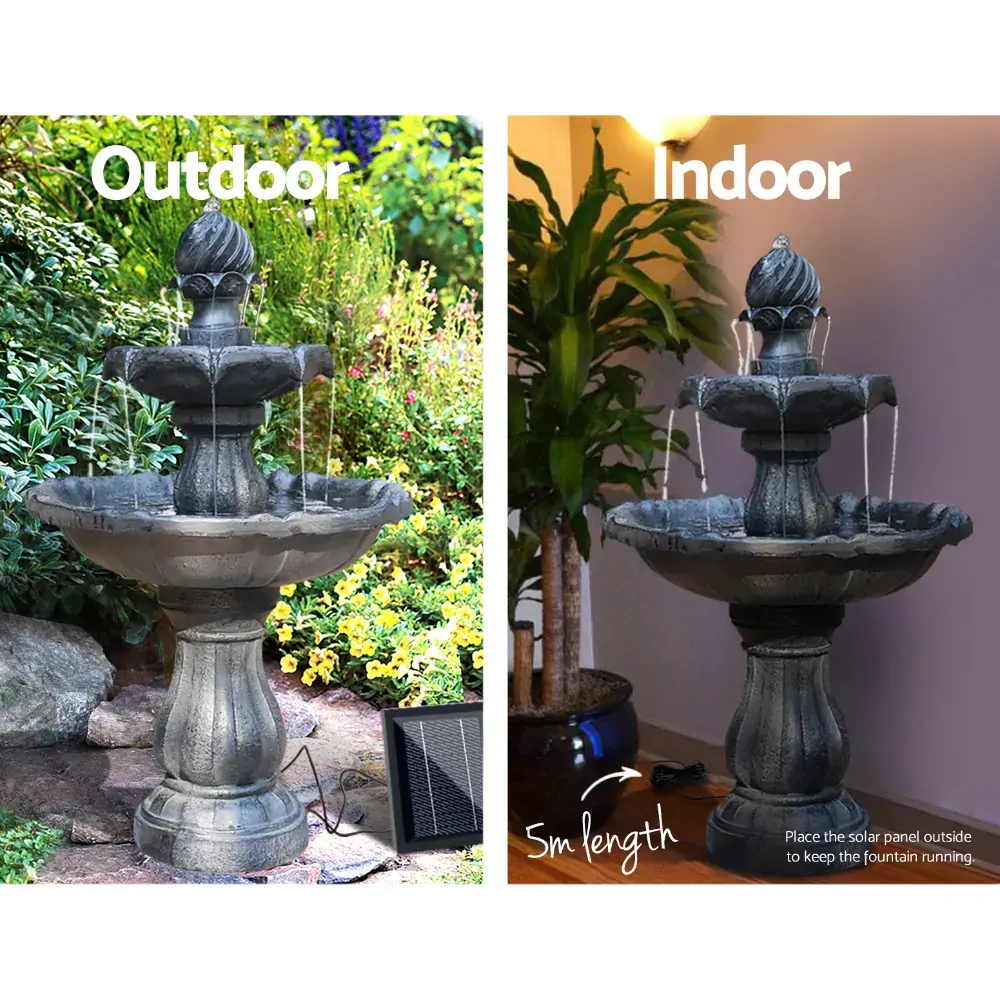 3 Tier Solar Powered Water Fountain Price