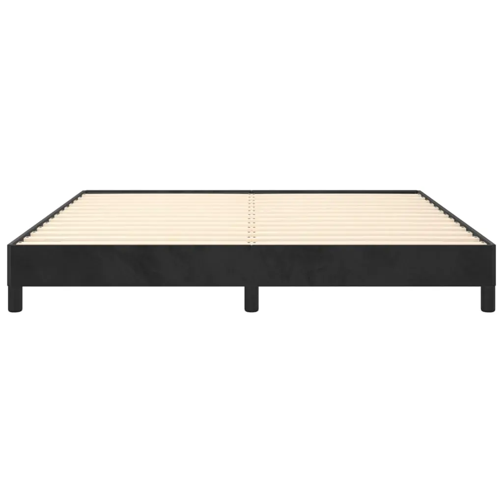 Bed Frame Dark Grey Velvet Price