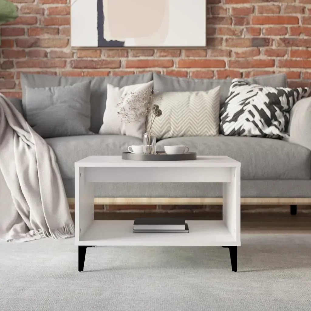 Coffee Table 60x50x40 cm Engineered Wood Price