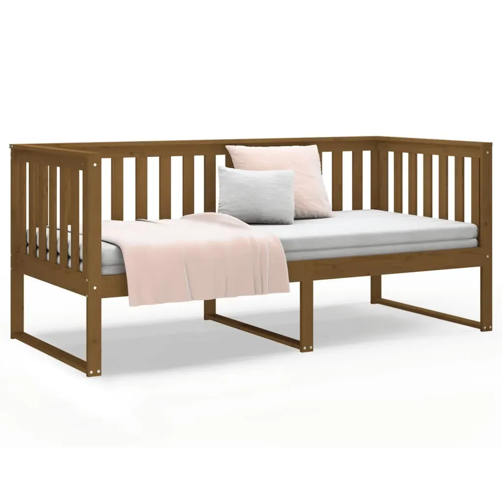 Holtsville Day Bed 90x190 cm Solid Wood Pine Price
