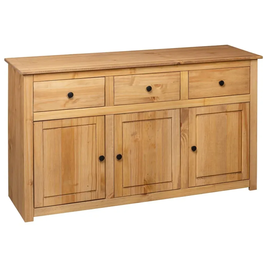 Sideboard 135x40x80 cm Solid Pinewood Panama Range Price