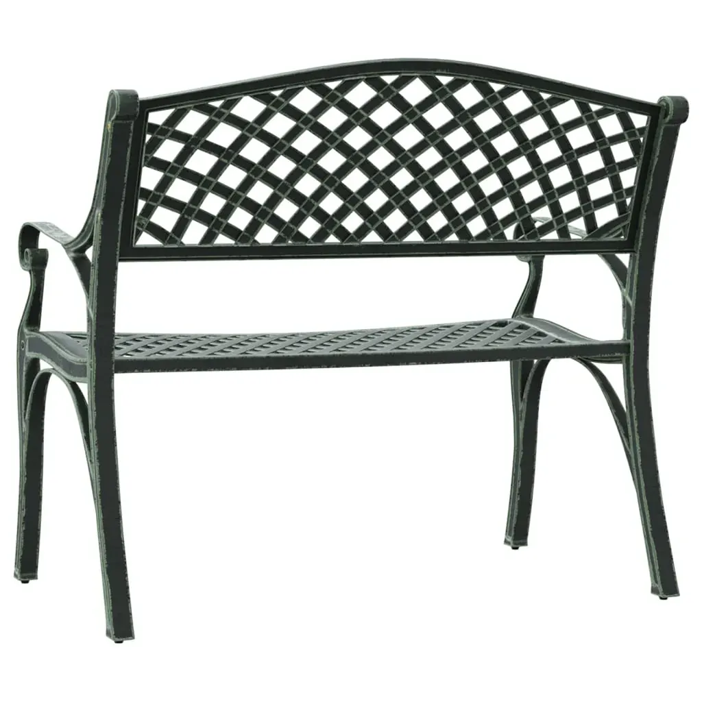 Garden Bench 102 cm Cast Aluminium Price