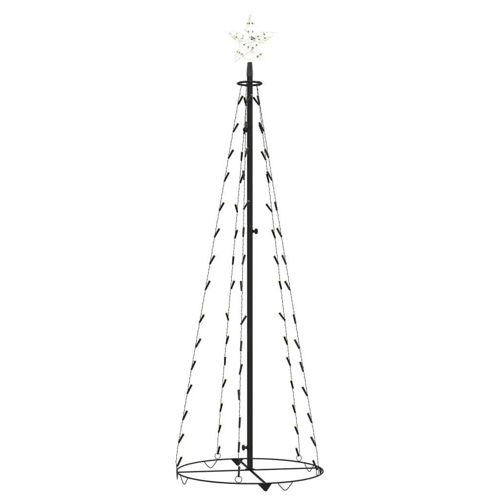 Christmas Cone Tree 70 Warm White LEDs Decoration Price