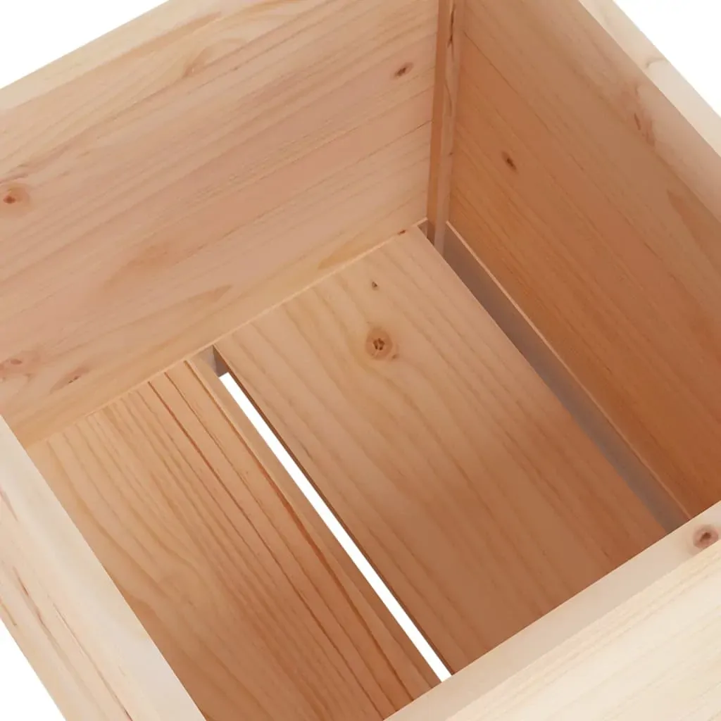 Garden Planter 50x50x50 cm Solid Pinewood Price