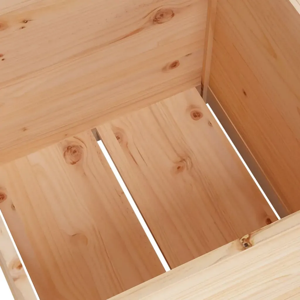 Garden Planter 60x60x60 cm Solid Pinewood Price