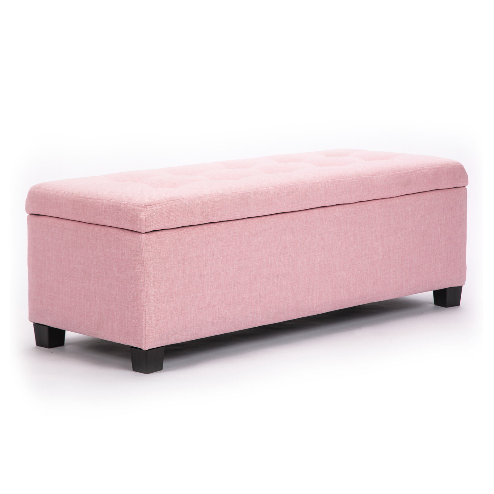 La Bella 102cm Storage Ottoman Stool Fabric Price