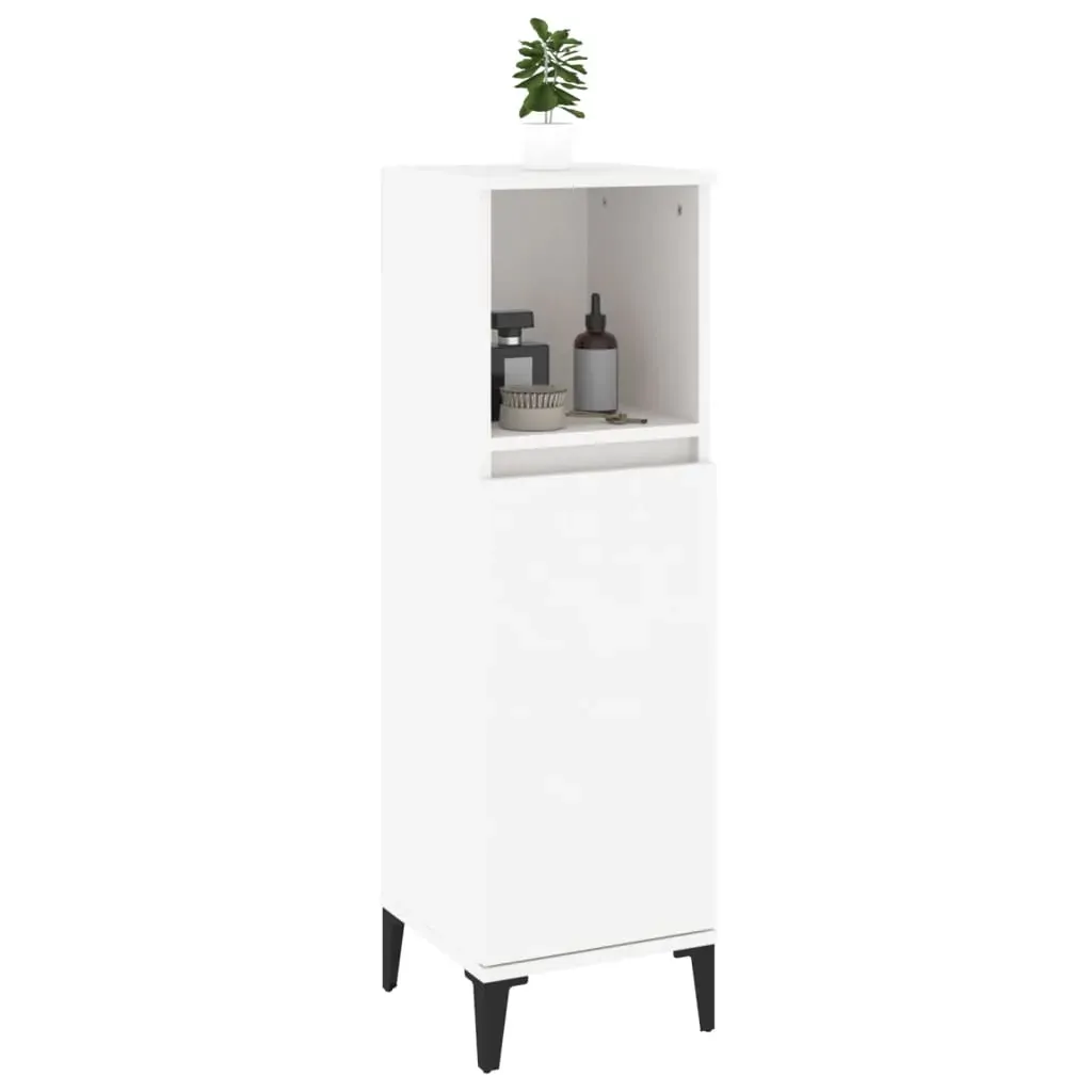 Bathroom Cabinet 30x30x100 cm Engineered Wood Price