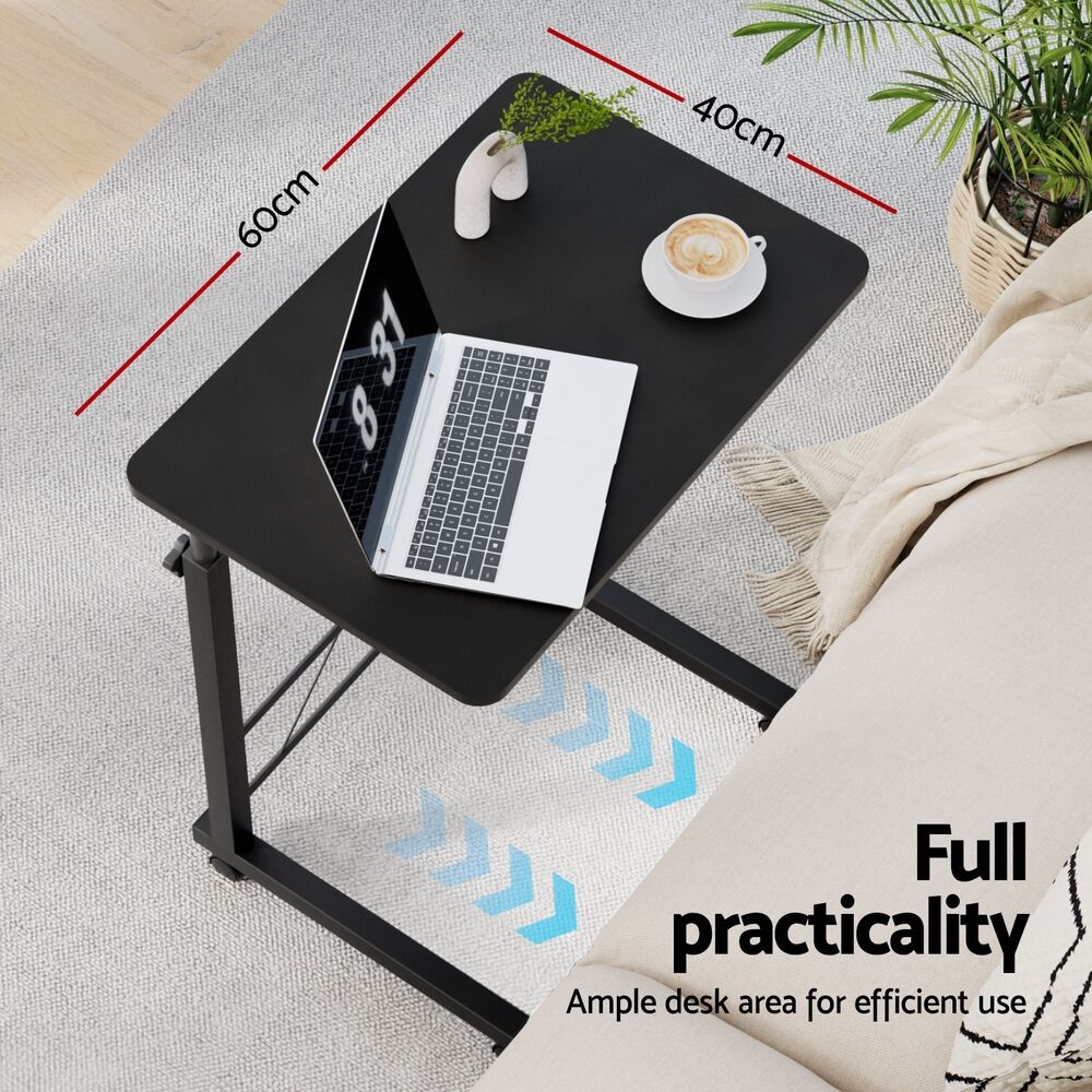 Artiss Laptop Desk Table Adjustable 60CM Black Price