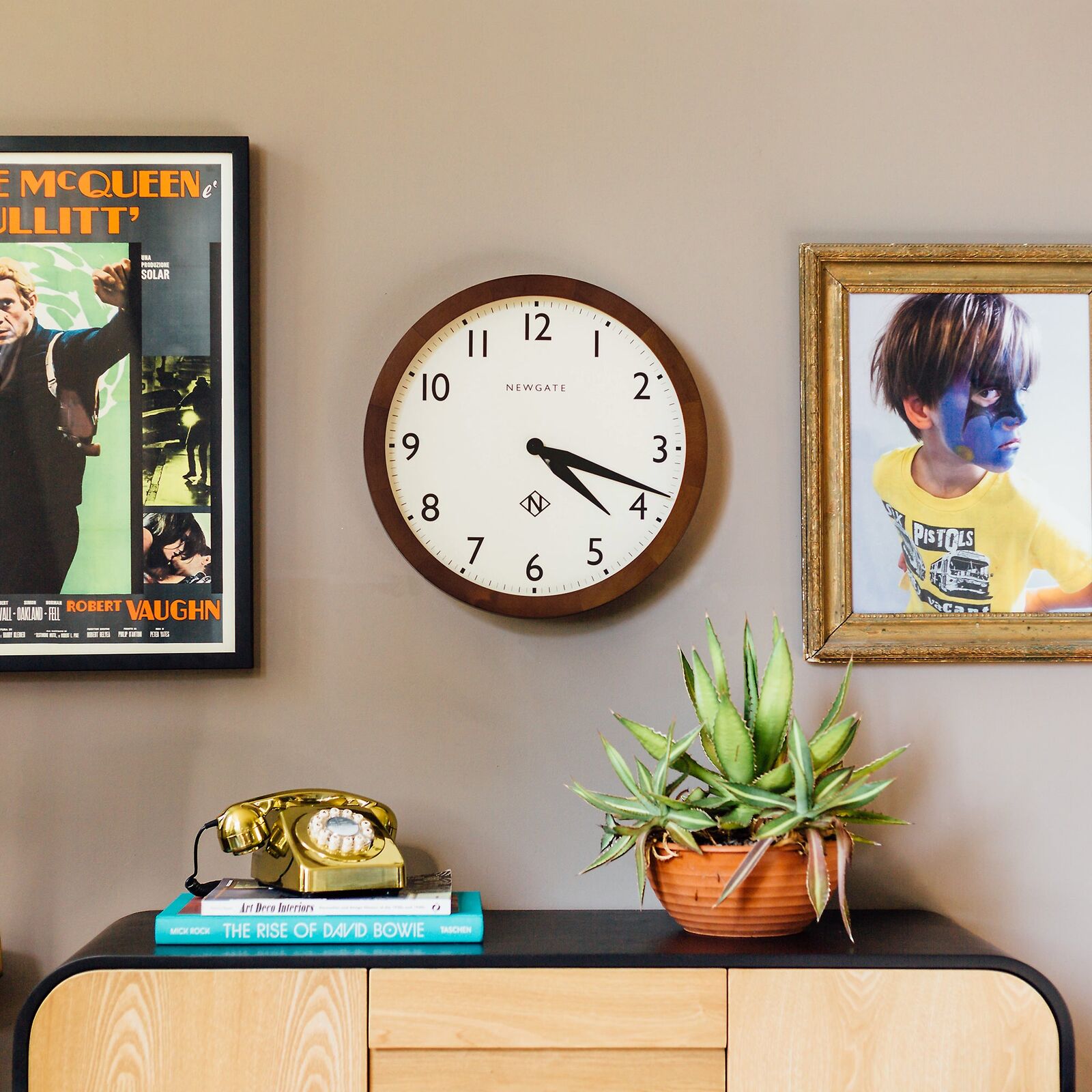 Newgate Wimbledon Clock Solid Wood Price
