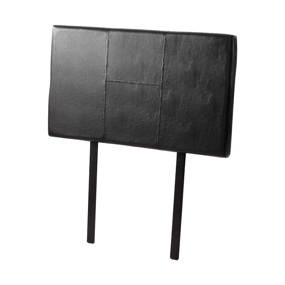 PU Leather Single Bed Headboard Bedhead - Black Price