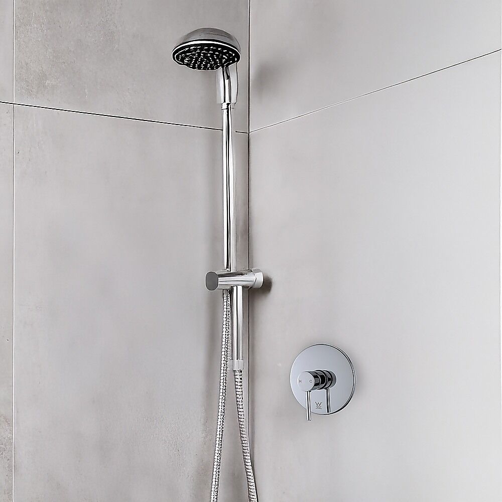 Shower Bath Mixer Tap Bathroom WATERMARK Approved - Chrome Price