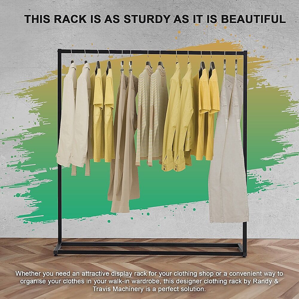 Commercial Clothing Garment Rack Retail Shop Black Price