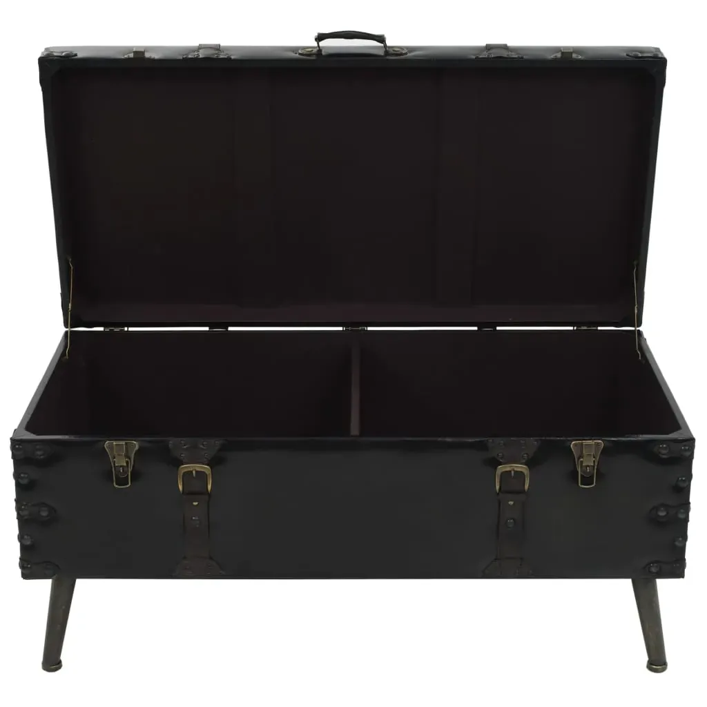 Coffee Table MDF and Steel 102x51x48 cm Price