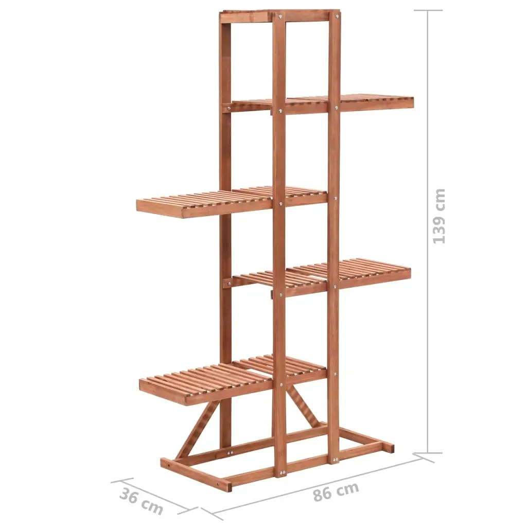 Plant Stand Cedar Wood 86x36x139 cm Price