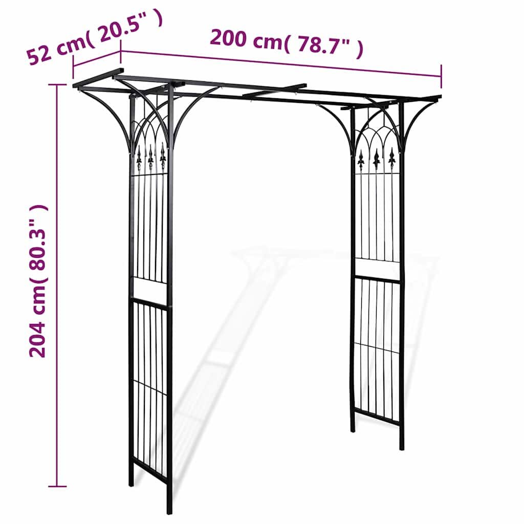 Garden Arch 200x52x204 cm Price