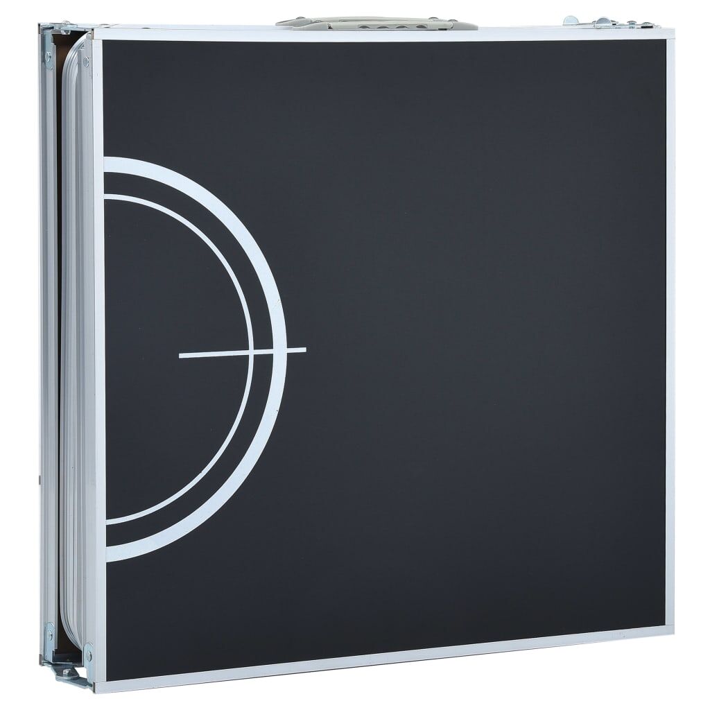 Folding Beer Pong Table 240 cm Black Price