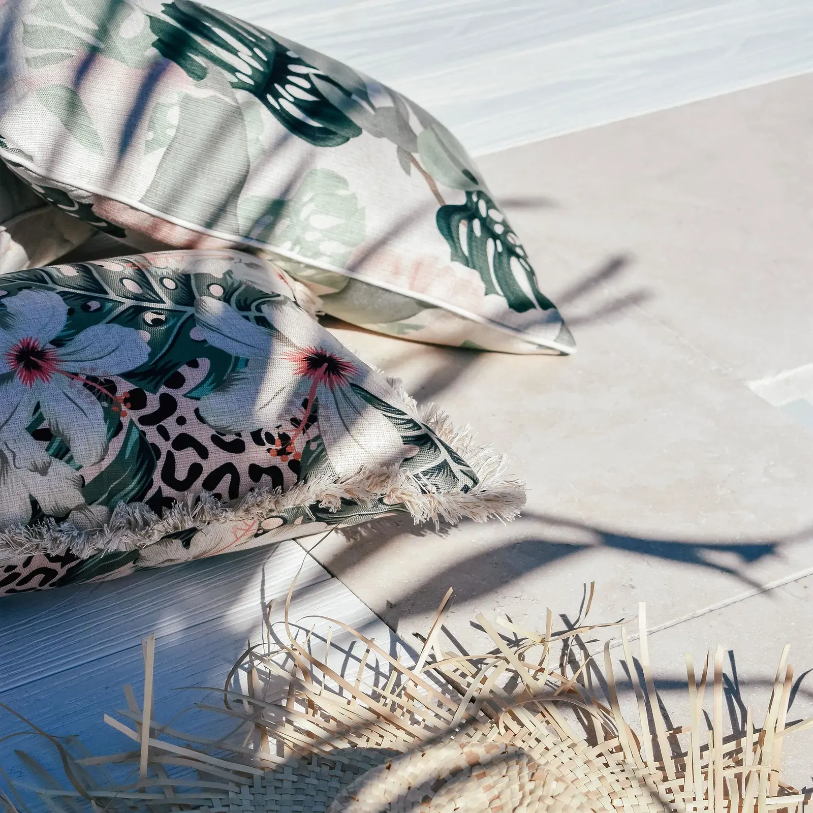 Cushion Cover-Coastal Fringe-Tropical Jungle Price