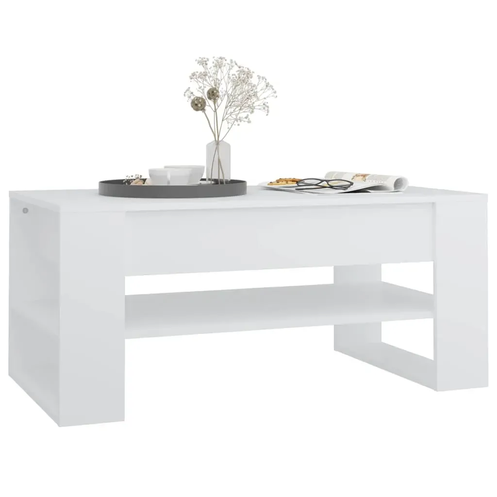 Coffee Table 102x55x45 cm Engineered Wood Price