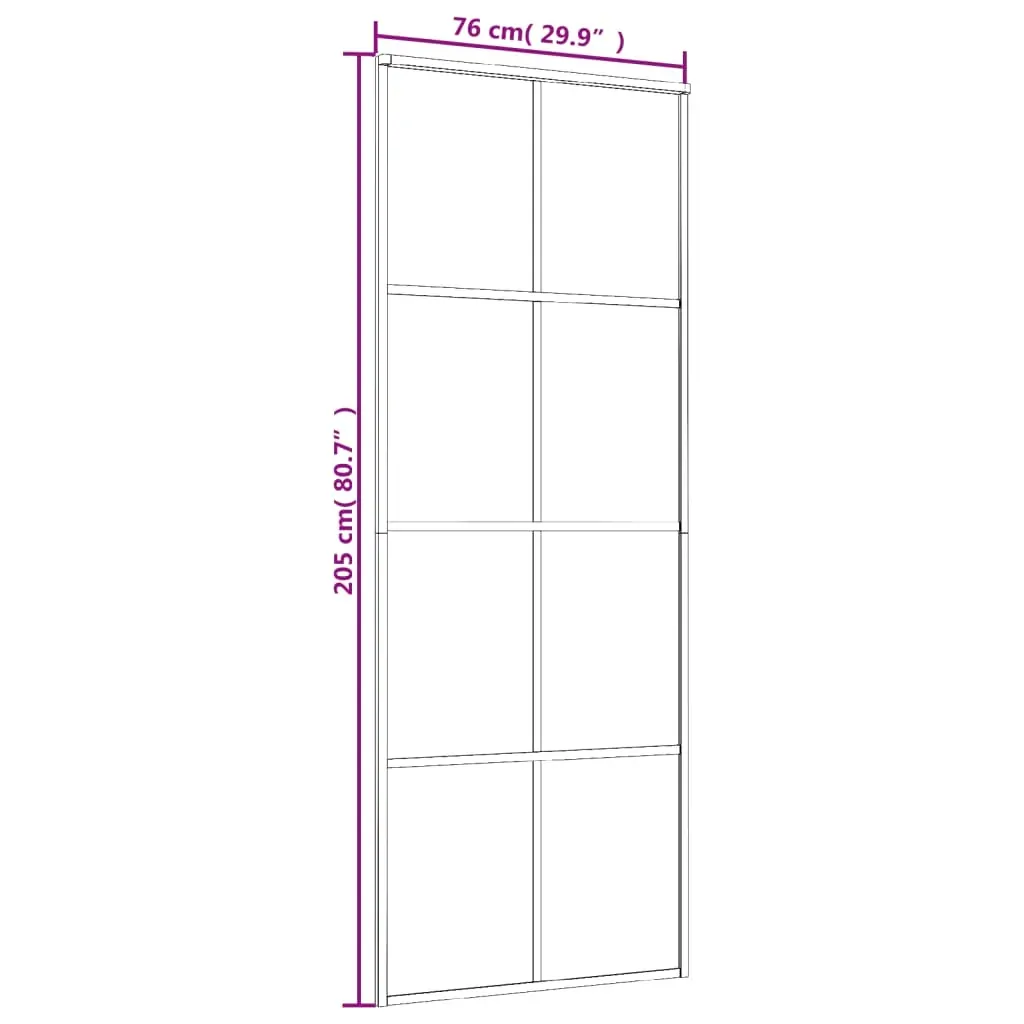 Sliding Door ESG Glass and Aluminium Price