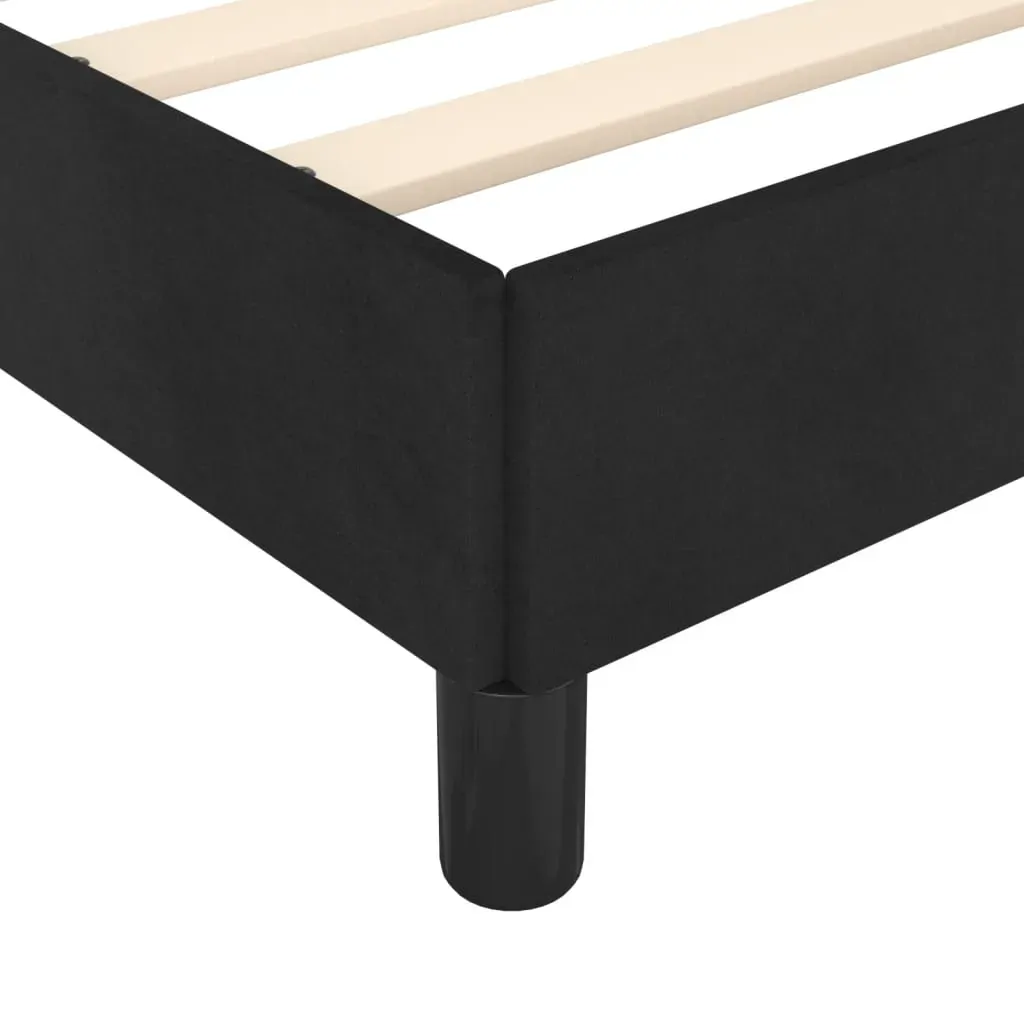 Bed Frame Dark Grey Velvet Price