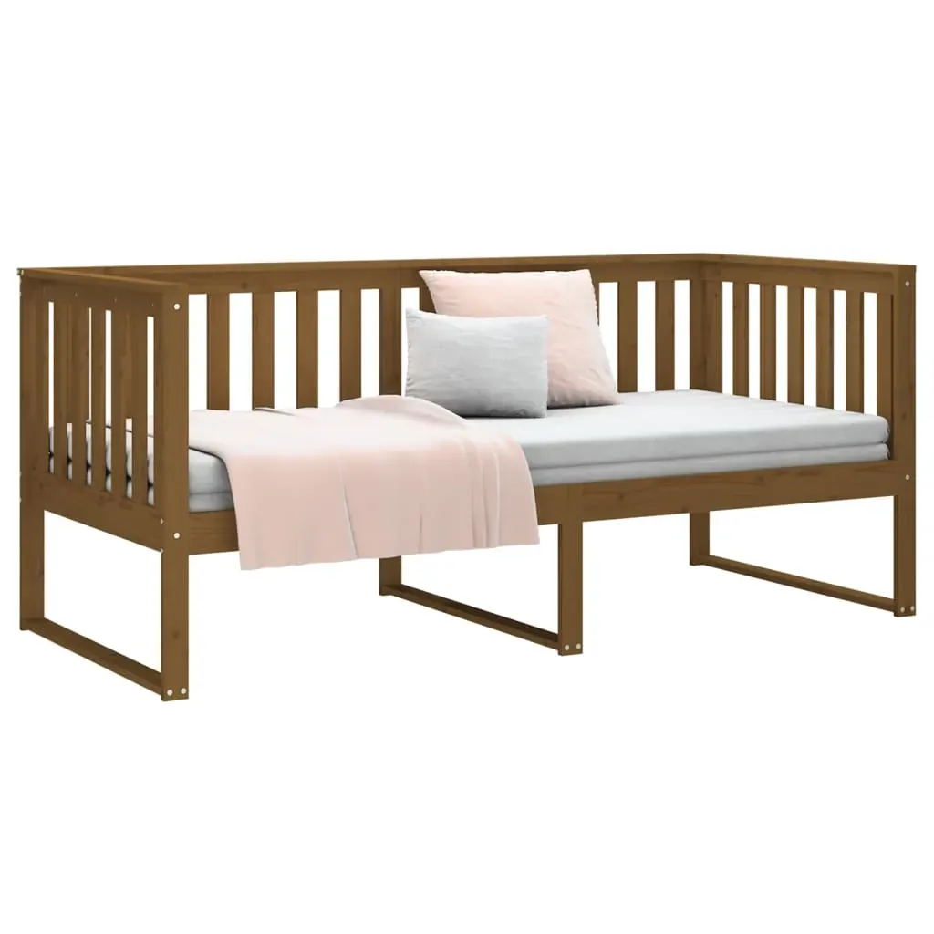 Holtsville Day Bed 90x190 cm Solid Wood Pine Price