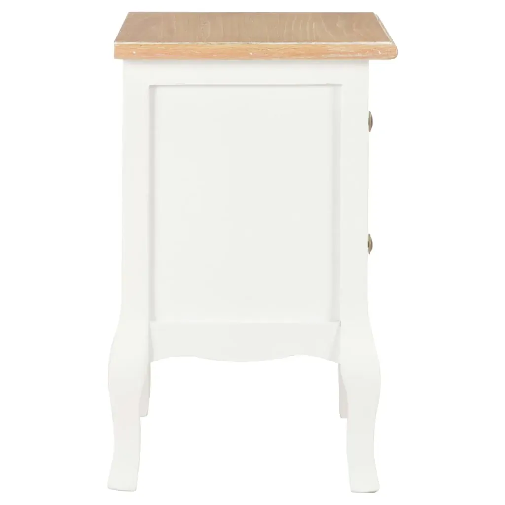 Dubuque Bedside Cabinet 2 pcs 35x30x49 cm MDF Price